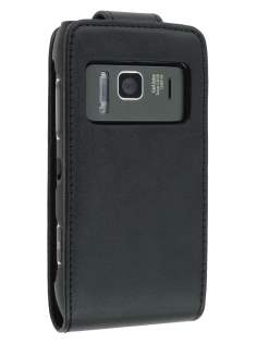 Nokia N8 Synthetic Leather Flip Case - Black Nokia N8 Synthetic Leather Flip Case - Black