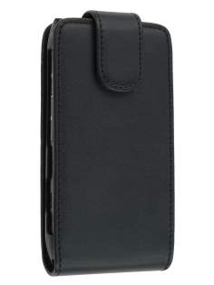 Nokia N8 Synthetic Leather Flip Case - Black