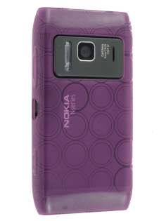 TPU Gel Case for Nokia N8 - Purple