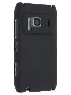 Nokia N8 UltraTough Rubberised Slim Case - Black