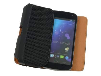 Samsung Google Galaxy Nexus I9250 Synthetic Leather Belt Pouch