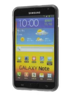 REMAX Samsung I9220 Galaxy Note Frosted TPU Case - Frosted Clear