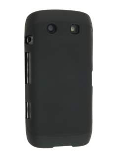 BlackBerry Torch 9860 UltraTough Rubberised Slim Case - Classic Black