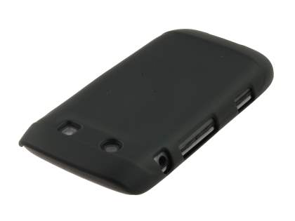 BlackBerry Torch 9860 UltraTough Rubberised Slim Case - Classic Black