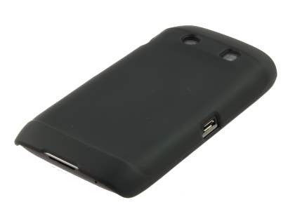 BlackBerry Torch 9860 UltraTough Rubberised Slim Case - Classic Black