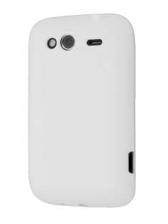 HTC Wildfire S TPU Gel Case - Pearl White HTC Wildfire S TPU Gel Case - Pearl White