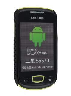 Samsung S5570 Galaxy Mini Slim Mesh Case - Classic Black