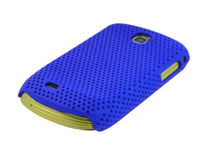 Samsung S5570 Galaxy Mini Slim Mesh Case - Ocean Blue