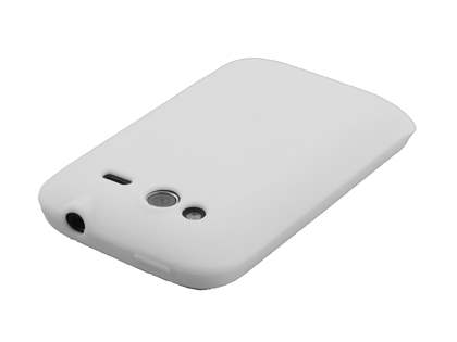 HTC Wildfire S TPU Gel Case - Pearl White