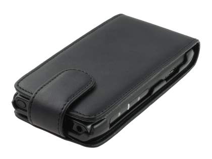 Nokia N8 Synthetic Leather Flip Case - Black