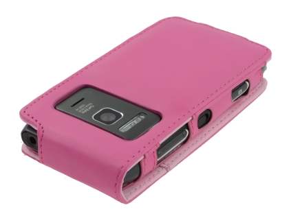 Synthetic Leather Flip Case for Nokia N8 - Pink