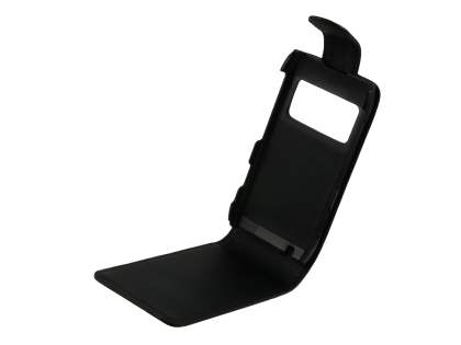 Nokia N8 Synthetic Leather Flip Case - Black