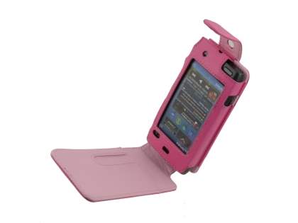 Synthetic Leather Flip Case for Nokia N8 - Pink