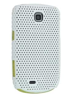 Samsung S5570 Galaxy Mini Slim Mesh Case - Pearl White
