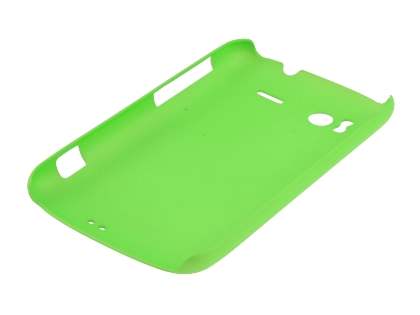 Rubberised Colour Case for HTC Sensation - Lime Green
