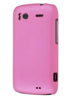 Rubberised Colour Case for HTC Sensation - Baby Pink