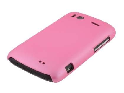 Rubberised Colour Case for HTC Sensation - Baby Pink