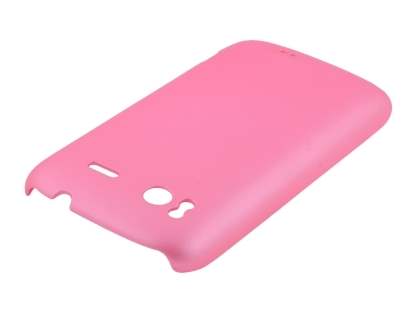Rubberised Colour Case for HTC Sensation - Baby Pink