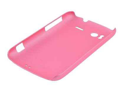Rubberised Colour Case for HTC Sensation - Baby Pink