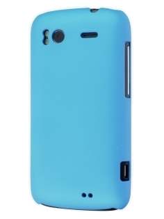 Rubberised Colour Case for HTC Sensation - Sky Blue
