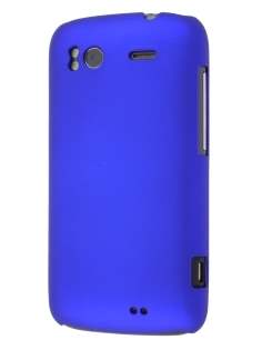 Rubberised Colour Case for HTC Sensation - Navy Blue