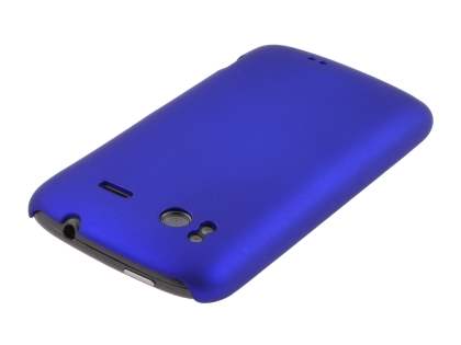 Rubberised Colour Case for HTC Sensation - Navy Blue