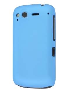 Rubberised Colour Case for HTC Desire S - Sky Blue
