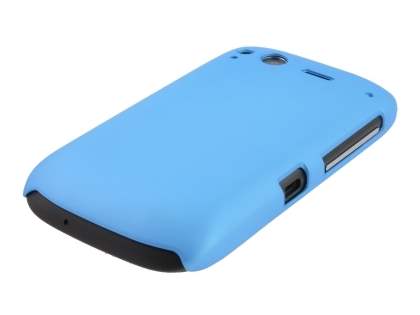 Rubberised Colour Case for HTC Desire S - Sky Blue