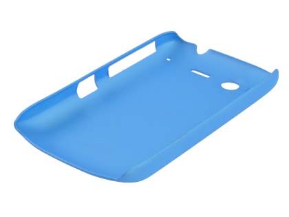 Rubberised Colour Case for HTC Desire S - Sky Blue