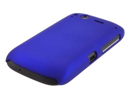 Rubberised Colour Case for HTC Desire S - Navy Blue