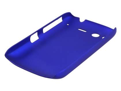 Rubberised Colour Case for HTC Desire S - Navy Blue