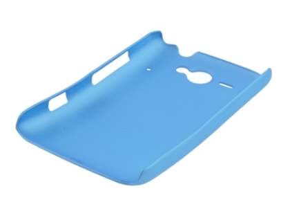 Rubberised Colour Case for HTC ChaCha - Sky Blue