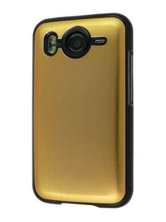 Brushed Aluminium Case for HTC Desire HD - Gold