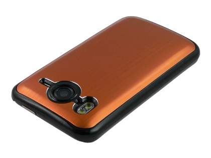 Brushed Aluminium Case for HTC Desire HD - Bronze