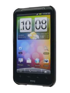 Brushed Aluminium Case for HTC Desire HD - Ocean Blue