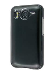 Brushed Aluminium Case for HTC Desire HD - Night Black