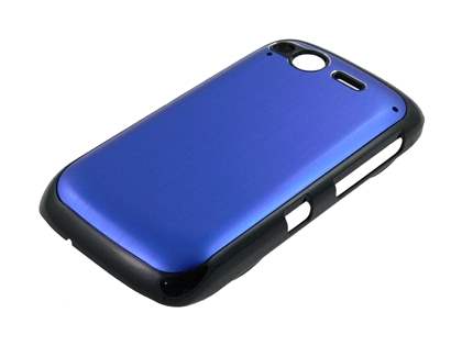 HTC Desire S Brushed Aluminium Case - Ocean Blue