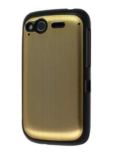 HTC Desire S Brushed Aluminium Case - Gold