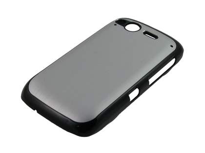 HTC Desire S Brushed Aluminium Case - Silver