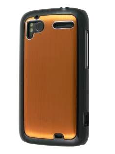 Brushed Aluminium Case for HTC Sensation - Bronze