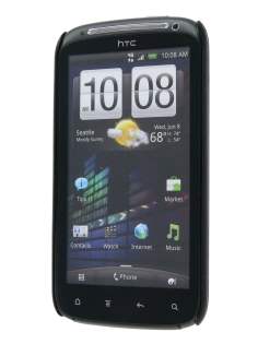 Brushed Aluminium Case for HTC Sensation - Lavender Purple