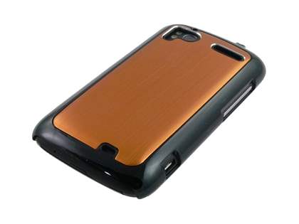 Brushed Aluminium Case for HTC Sensation - Bronze