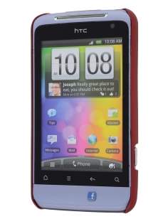 HTC Salsa Colour Case - Burgundy Red