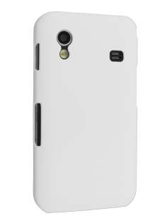Samsung Galaxy Ace S5830 Rubberised Colour Case plus Screen Protector - Pearl White Samsung Galaxy Ace S5830 Rubberised Colour Case plus Screen Protector - Pearl White