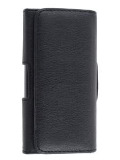 HTC Velocity 4G Synthetic Leather Belt Pouch - Classic Black