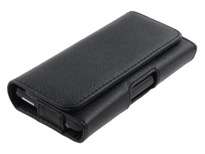 HTC Velocity 4G Synthetic Leather Belt Pouch - Classic Black
