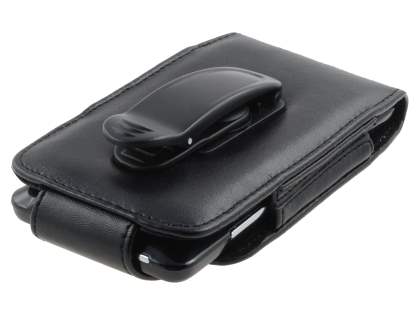 HTC Velocity 4G Synthetic Leather Belt Pouch - Classic Black