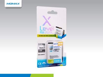 MOMAX X-Level PDA Battery for HTC Desire Z/7 Mozart/Incredible S/Desire S/Salsa