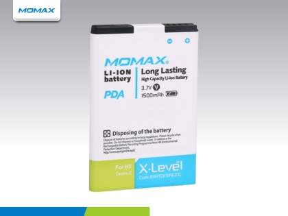 MOMAX X-Level PDA Battery for HTC Desire Z/7 Mozart/Incredible S/Desire S/Salsa