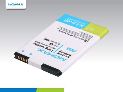 MOMAX X-Level PDA Battery for HTC Desire Z/7 Mozart/Incredible S/Desire S/Salsa